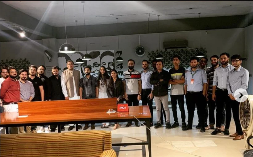 PITB visiting Beanbag Coworking Space in Sialkot